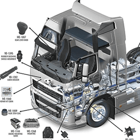 Деталі до тягачів